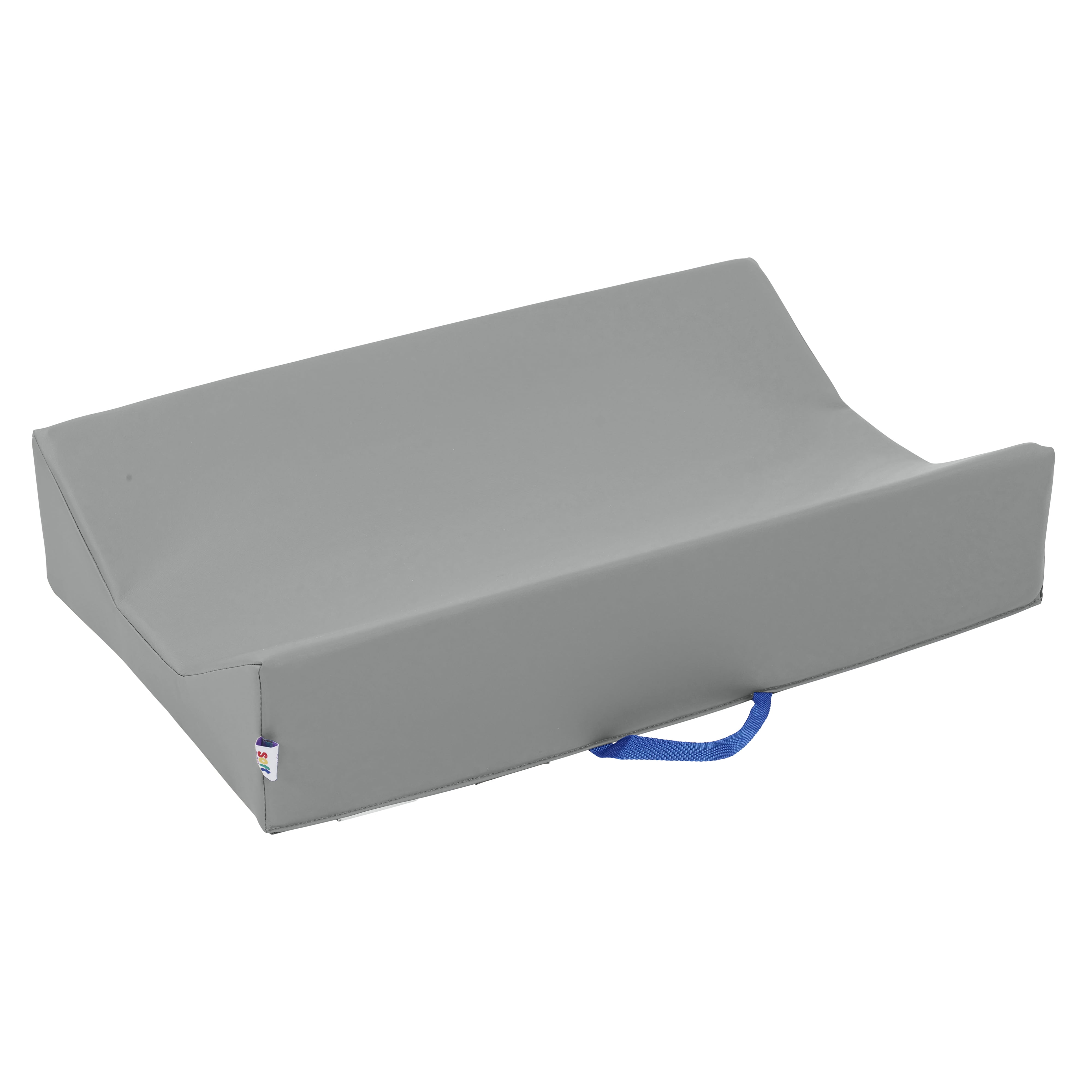 ECR4Kids SoftZone Baby Changing Pad with Carrying Handle, Newborn Essentials, Grey