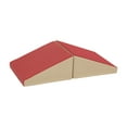 thumbnail image 1 of ECR4Kids SoftZone Junior Mix n' Match Ramp 360 Degree Climber, Beginner Playset, Red, 2-Pack, 1 of 9