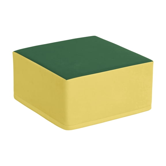 ECR4Kids SoftZone Pedestal Play Block Corner Climber, Beginner Playset, Assorted