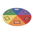 thumbnail image 1 of ECR4Kids SoftZone Picture Me Folding Activity Play Mat, Daycare Essentials, Assorted, 1 of 9