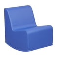 thumbnail image 1 of ECR4Kids SoftZone Contoured Rocking Chair, 12in Seat Height, Flexible Seating, Blue, 1 of 9