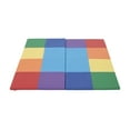 thumbnail image 1 of ECR4Kids SoftZone Square Dance Folding Activity Play Mat, 48in Square, Baby Essentials, Assorted, 1 of 9