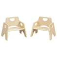thumbnail image 1 of Stackable Wooden Toddler Chair, 6in, 1 of 10