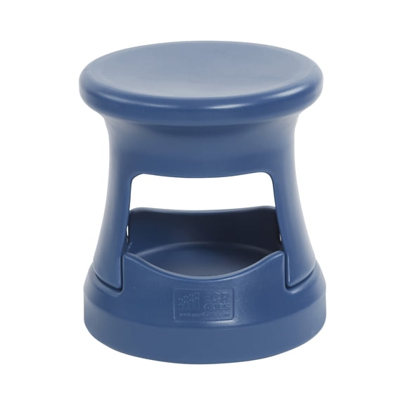ECR4Kids Active Storage Wobble Stool, 15in Seat Height, Children's Furniture, Navy