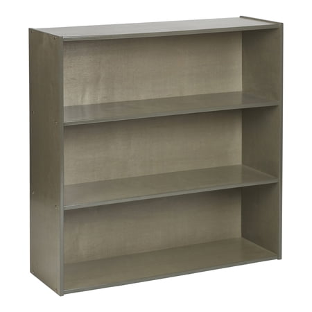 ECR4Kids Streamline 3-Shelf Storage Cabinet, 36in, Grey Wash