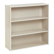ECR4Kids Streamline 3-Shelf Storage Cabinet, 36in, White Wash