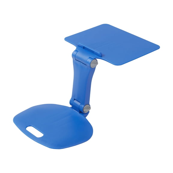 ECR4Kids The Surf Folding Portable Activity Lap Desk, Adjustable, Flexible Seating, Blue