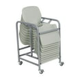 thumbnail image 1 of ECR4Kids The Surf Portable Activity Lap Desk with Mobile Storage Cart, Light Grey, 10-Pack, 1 of 10
