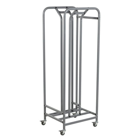 ECR4Kids The Surf Storage Rack, Silver, 1
