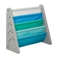thumbnail image 1 of ECR4Kids 4-Tier Sling Book Display with Deep Fabric Pockets, Contemporary, 1 of 9