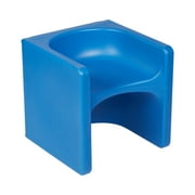 ECR4Kids Tri-Me 3-In-1 Multipurpose Outdoor Cube Chair, Childrens Furniture, Blue