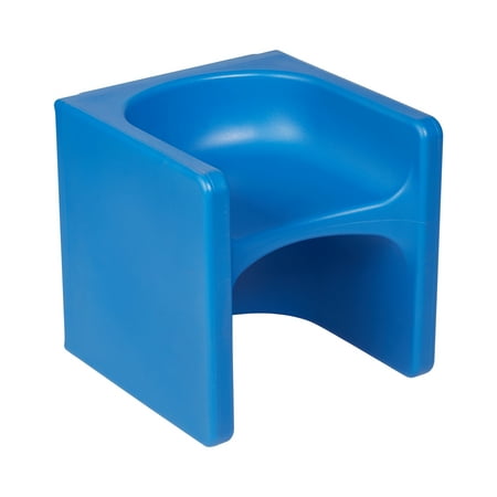 ECR4Kids Tri-Me 3-In-1 Multipurpose Outdoor Cube Chair, Children's Furniture, Blue