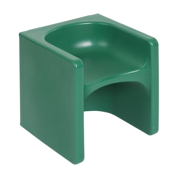ECR4Kids Tri-Me 3-In-1 Multipurpose Outdoor Cube Chair, Children's Furniture, Green