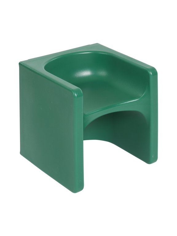 Tri-Me 3-In-1 Multipurpose Outdoor Cube Chair, Children's Furniture, Green
