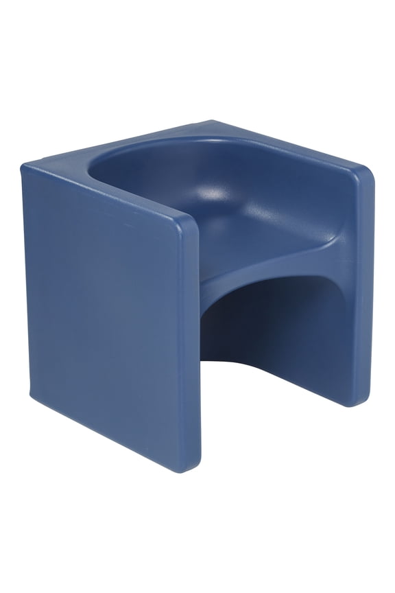 Tri-Me 3-In-1 Multipurpose Outdoor Cube Chair, Children's Furniture, Navy