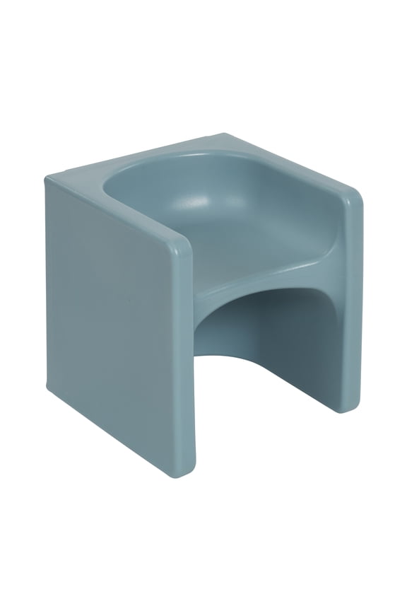Tri-Me 3-In-1 Multipurpose Outdoor Cube Chair, Childrens Furniture, Powder Blue