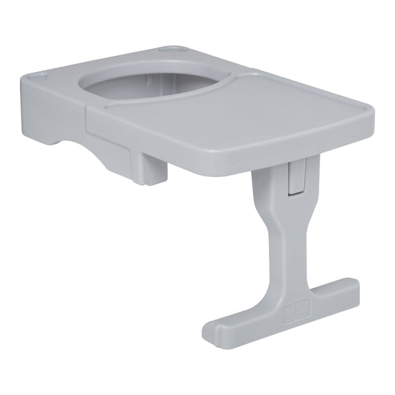 ECR4Kids Tri-Me Cube Chair Desk, Light Grey