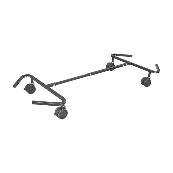 ECR4Kids Universal Cot Trolley, Black