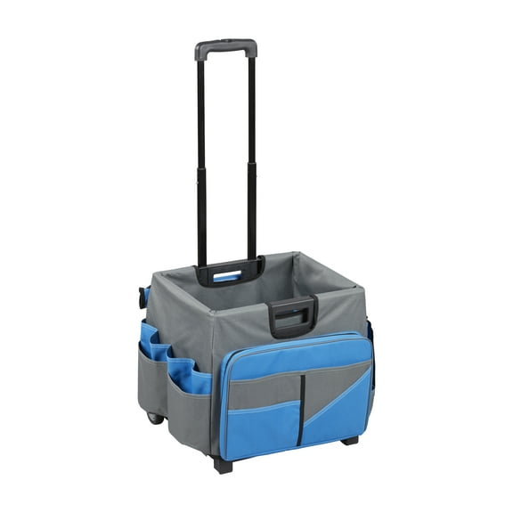 Universal Rolling Cart with Canvas Organizer Bag
