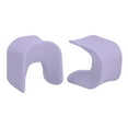 thumbnail image 1 of ECR4Kids Wave Seat, 18in - 19.6in Seat Height, Perch Stool, Light Purple, 2-Pack, 1 of 9