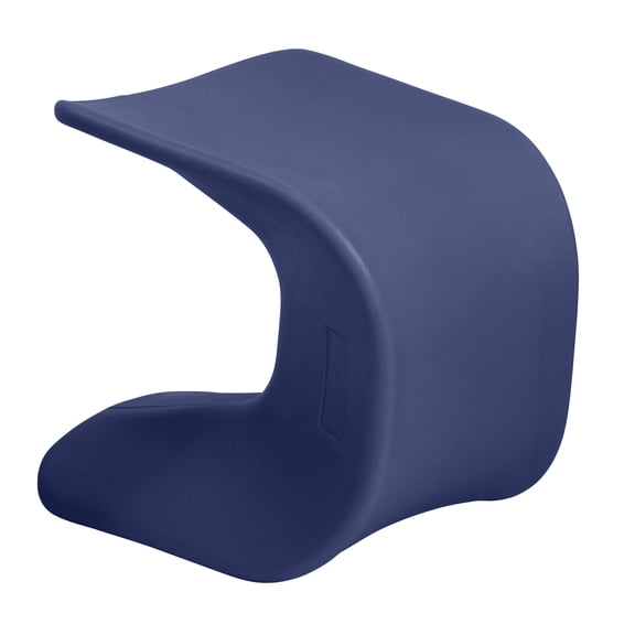 ECR4Kids Wave Seat Perch Stool, 18in - 19.6in Seat Height, Flexible Seating, Navy