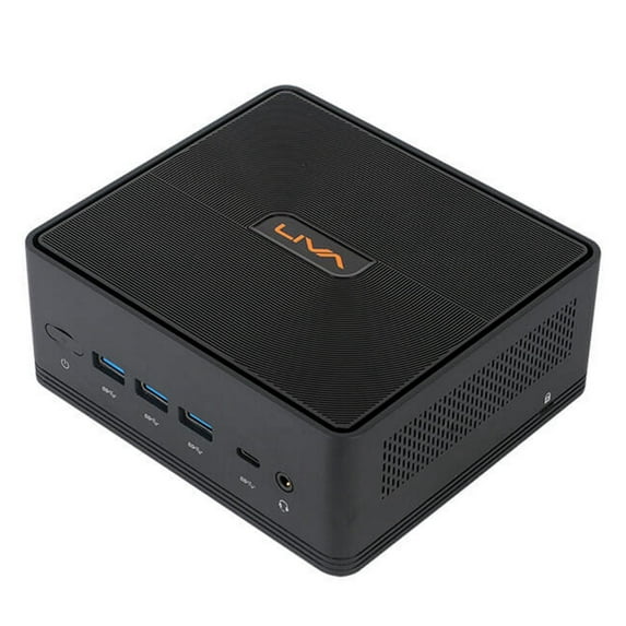 ECS Elitegroup LIVA Z2 Everyday Value Mini Desktop Black (Intel Celeron N4100 2-Core, 4GB RAM, 120GB SATA SSD, Intel UHD 600, Wifi, Bluetooth, 3xUSB 3.0, 1xHDMI, Win 11 Pro)