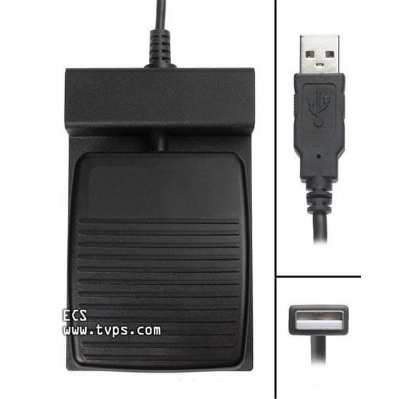 ECS PPS FP Single Button USB Foot Pedal for PowerPoint