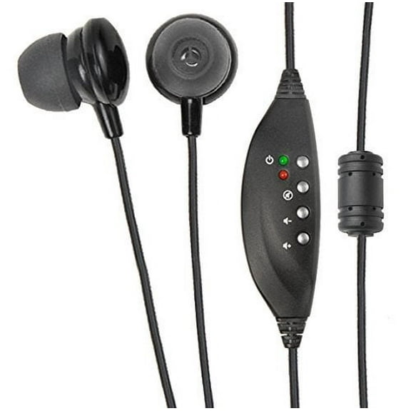 ECS WordSmith Noise Reduction In Ear USB Transcription Headset