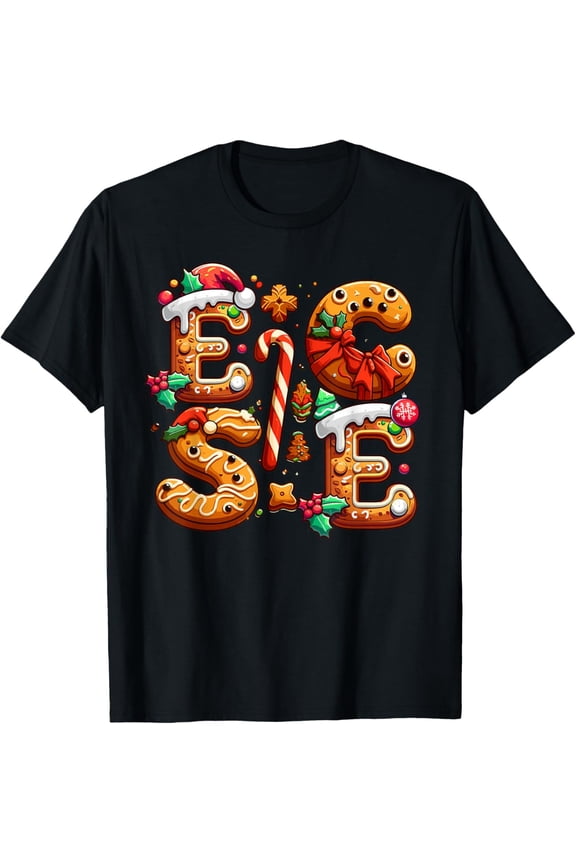 ECSE Teacher Christmas Cookies Cute ECSE Squad Classroom Men Women T-Shirt TShirt