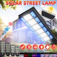 thumbnail image 1 of ECSEE Outdoor Solar Street Lights Waterproof Security Light W/RGB Side Lighting, Timing & Remote, Motion Sensor Wall Light, Dusk to Dawns, Idear for Garden Courtyard Street Walkway Lighting, 1 of 13