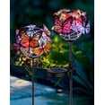 thumbnail image 1 of ECSEE Solar Stake Lights, Set of 2, Solar Garden Lights Solar Powered Butterfly Lights Idear for Patio, Pathway, Yard Garden Decoration, Multicolor, 1 of 10