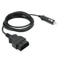 ECU Memory Saver Connector OBD2 Emergency Power Supply Cable 24V Car