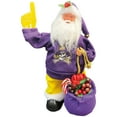 thumbnail image 1 of ECU Pirates 12" Animated Musical Santa, 1 of 5