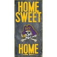 thumbnail image 1 of ECU Pirates 6'' x 12'' Home Sweet Home Sign, 1 of 1