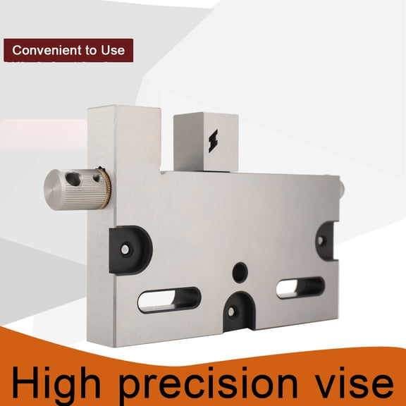 ECUTEE 4" Wire EDM Vise 0-100mm Clamping Range Stainless High Precision Jaw Opening 5.07lbs