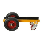 ECUTEE Drywall Cart - Lumber, Wood Paneling, and Plywood Carrier Holds up to 500kg - Door Dolly with Inflatable Wheels by Pentagon Tools