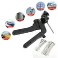 thumbnail image 1 of ECUTEE Metal Zip Ties Cable Tie Tool Stainless Steel Fastening Cable Tie Cutter Tensioner Cutter Tool Cutting Width Within 12mm, 1 of 10