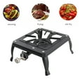 thumbnail image 1 of ECUTEE Single Burner Country Cooker Cast Iron LPG/Propane Gas Camp Stove BBQ, 1 of 9