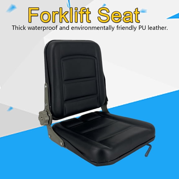 ECUTEE Universal Tractor Seat Forklift Mower Digger Excavator Seat Slidable Waterproof