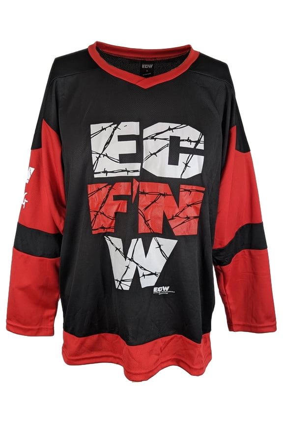 ECW Extreme Championship Wrestling EC F'N W Hardcore 69 Mens Jersey XL
