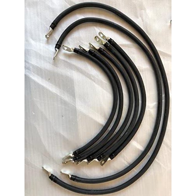 ECW&L Club Car DS 2 Gauge Battery Cable Set with Main Positive and