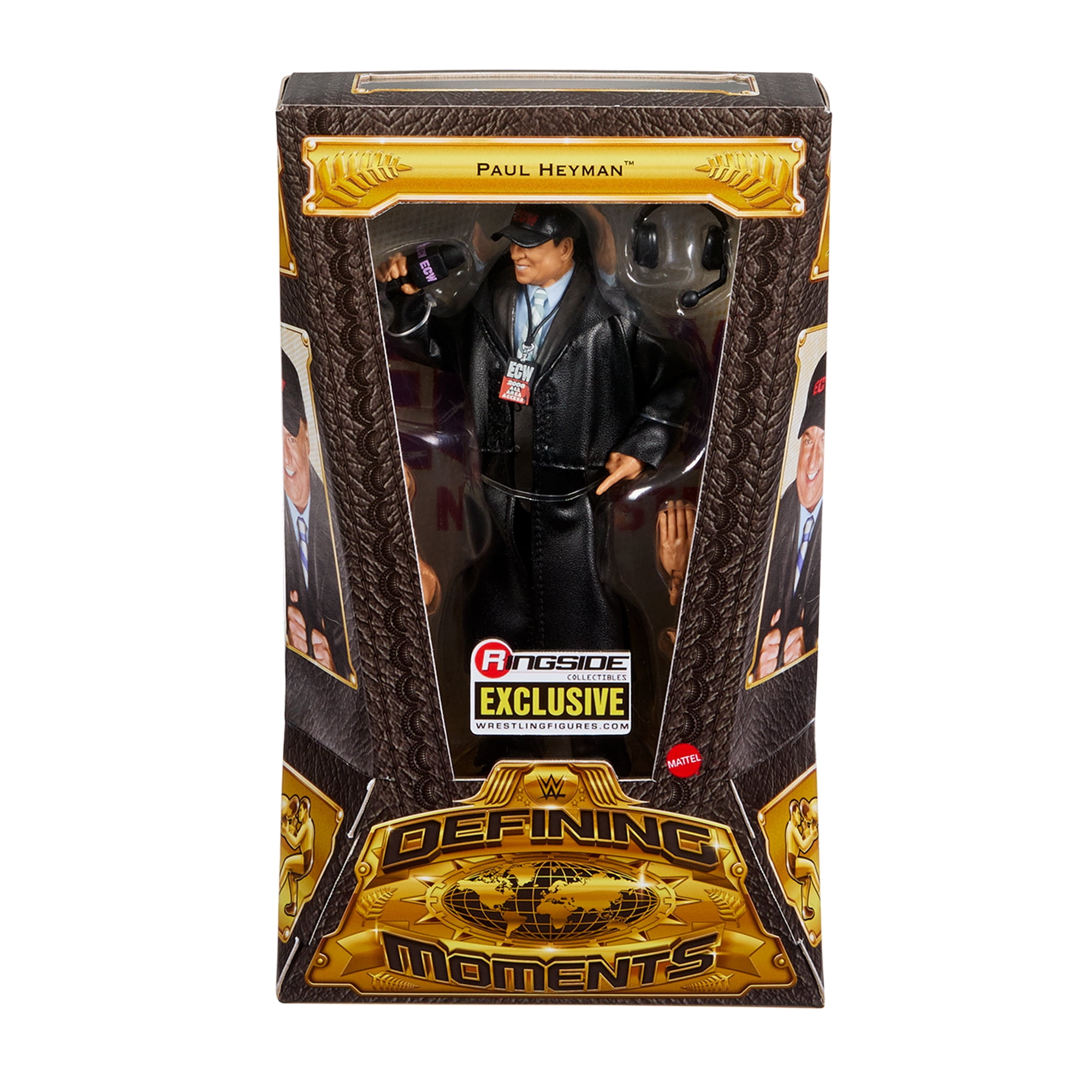 WWE ECW ポールEヘイマン　フィギュア ECW Paul Heyman - WWE Defining Moments Ringside Exclusive Mattel