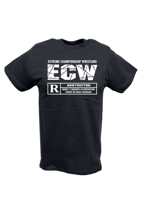 ECW Rated R Restricted Under 17 Logo T-shirt
