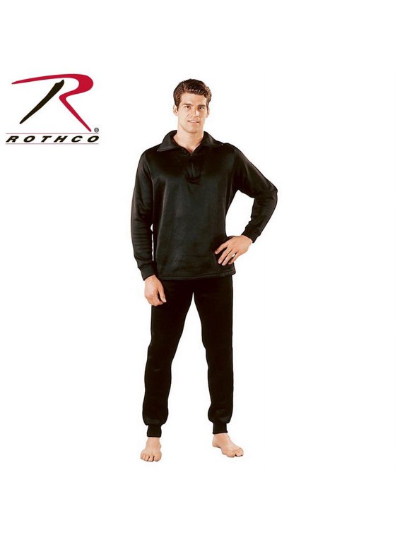 ECWCS Polyester Thermal Long Underwear Tops w/Zipper