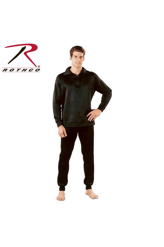 ECWCS Polyester Thermal Long Underwear Tops w/Zipper