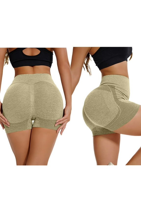 Biker Shorts Women Tummy Control High Waist Shorts Butt Lifting Athletic Shorts Workout Yoga Shorts Summer Gym Shorts
