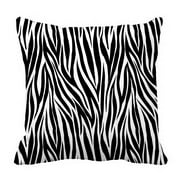 ECZJNT Animal Zebra Zebra Stripe Pillow Case Cover Set 16x16 Inch