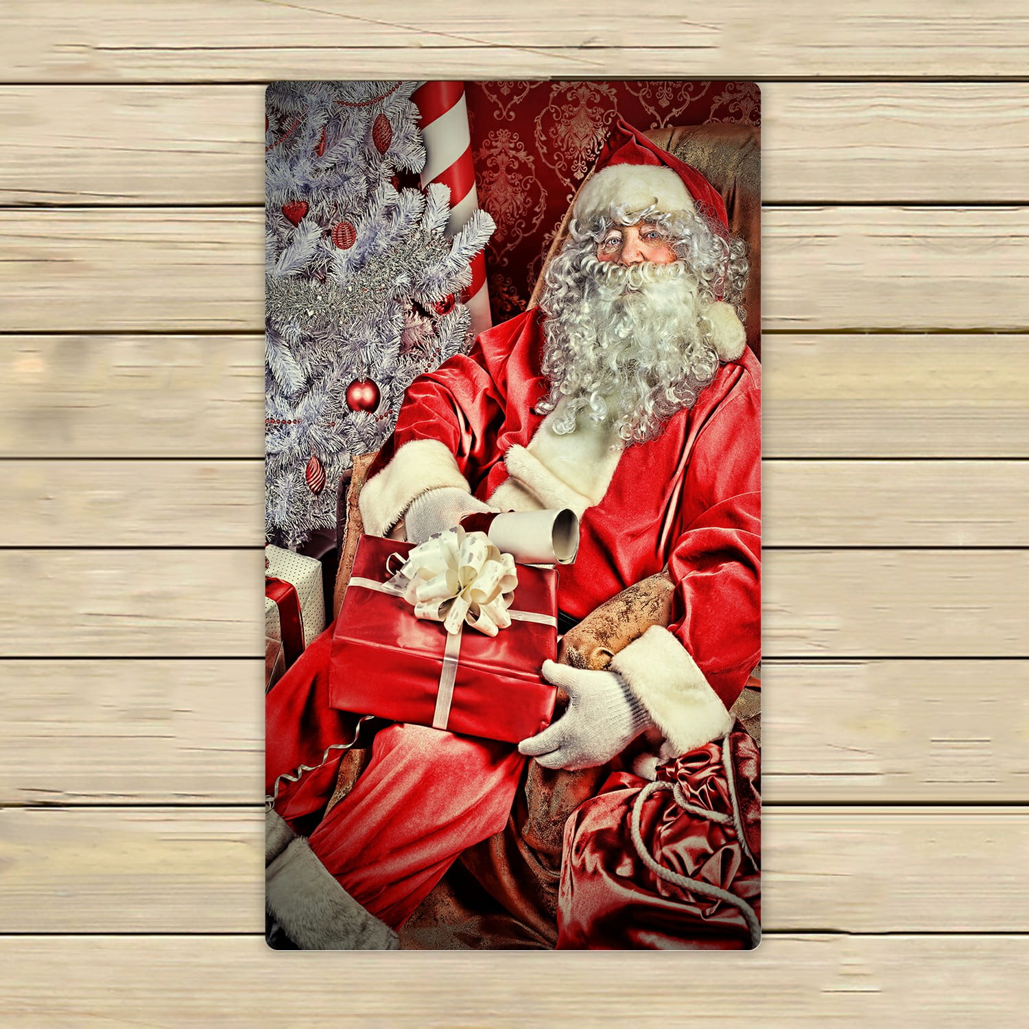 ECZJNT Christmas Santa gifts Beach Bath Towels Shower Towel For Home Outdoor Travel 16x28 Inch Walmart