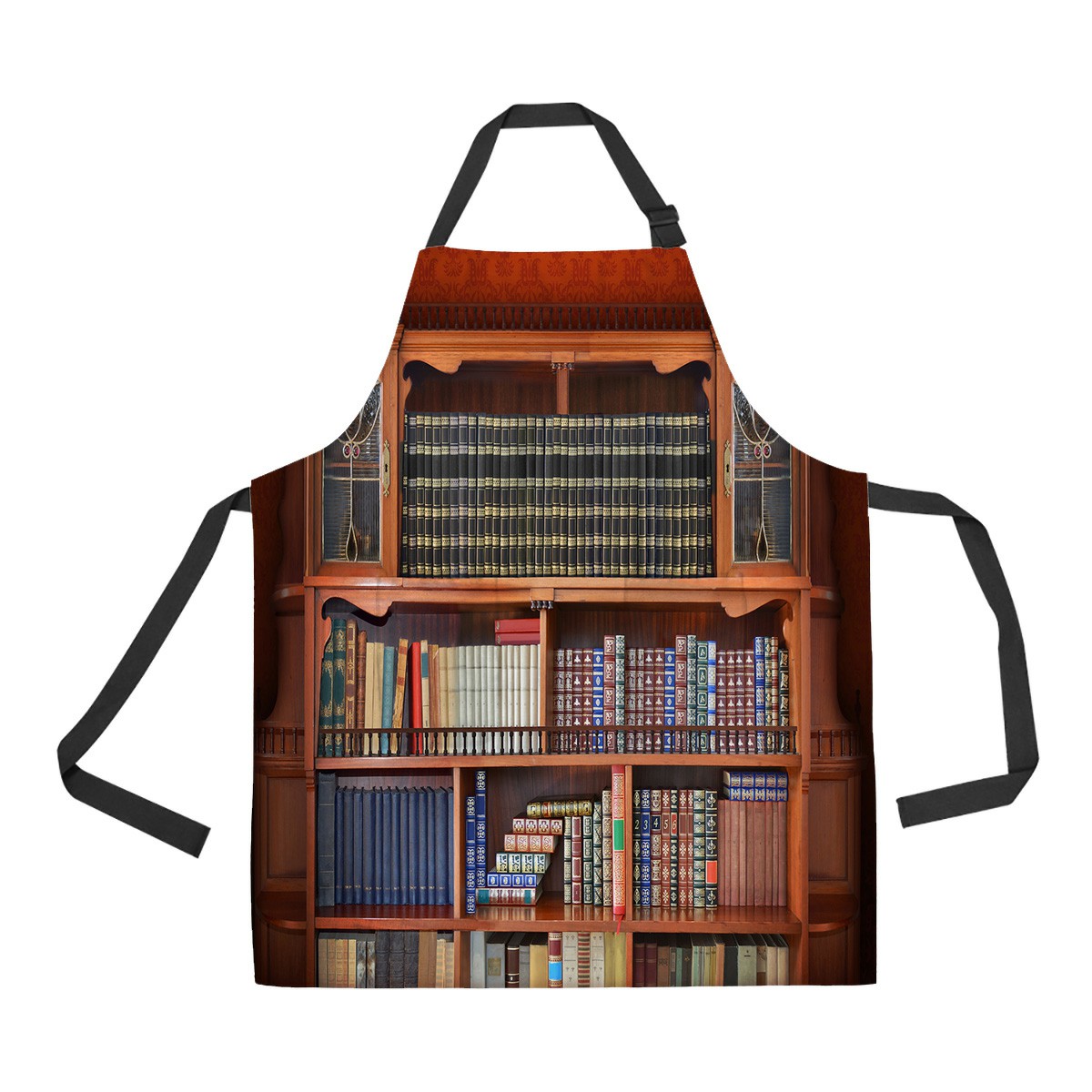 ECZJNT Classic Library Adjustable Bib Kitchen Apron with Pockets for Women Men - image 1 of 2