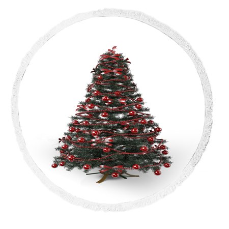ECZJNT Colorful christmas tree Beach Towel Beach Blanket Beach Yoga Mat